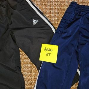 3T Toddler Adidas (2) Workout Pants (1) Navy (1) Black